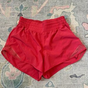 lululemon athletica Bright PINK Running Shorts